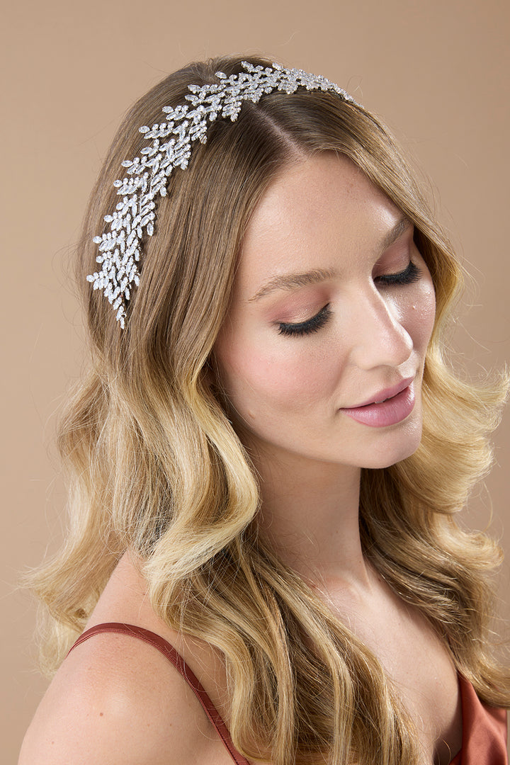 FIONA Simulated Diamond Headband