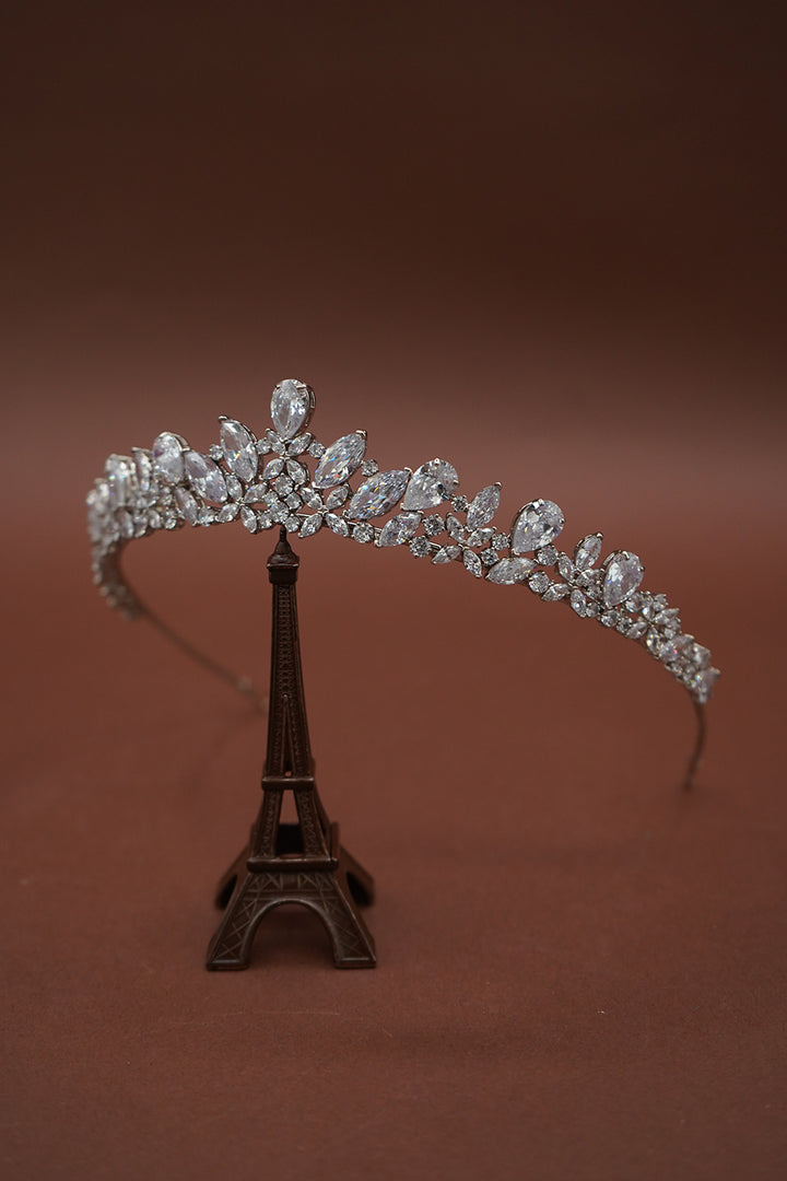 AVERY Simulated Diamond Tiara