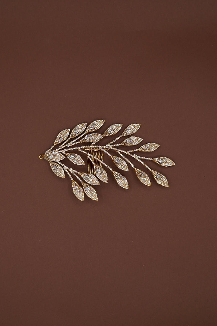 APRIL Swarovski Hair Comb (Large) - SAMPLE SALE