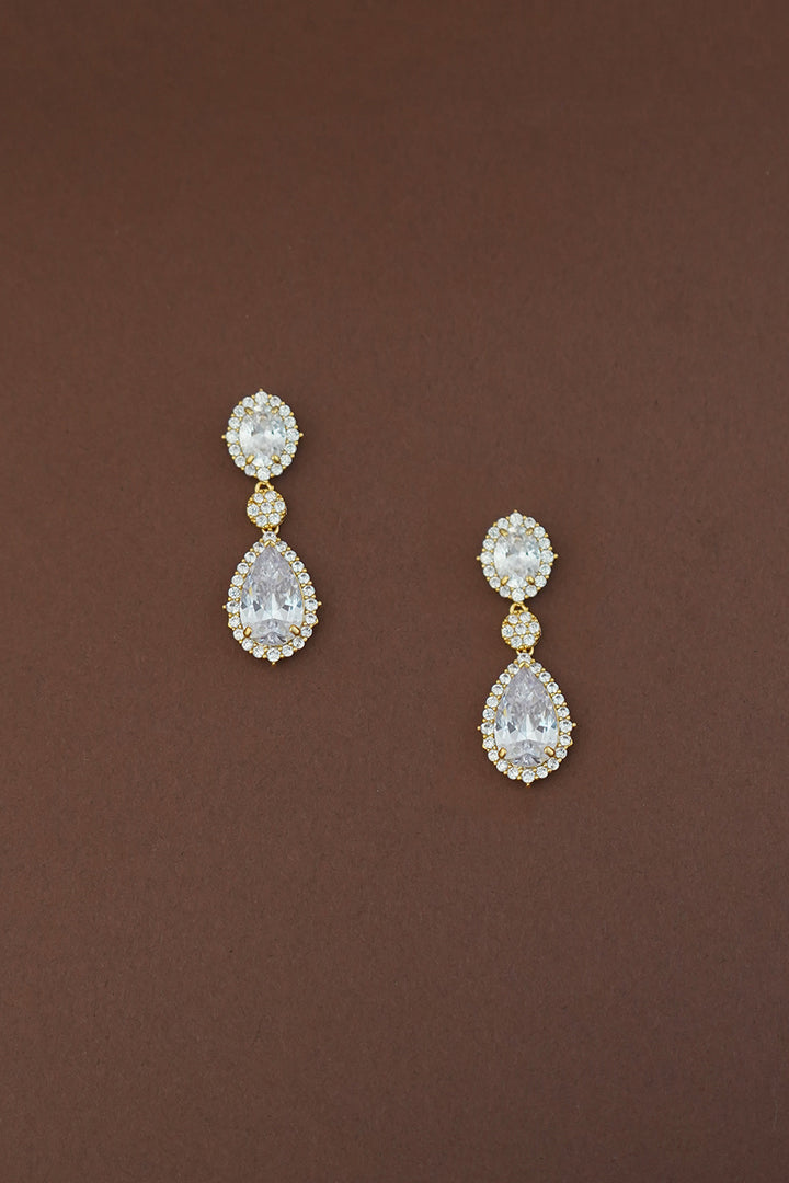 AWE Simulated Diamond Drop Earrings (Gift)