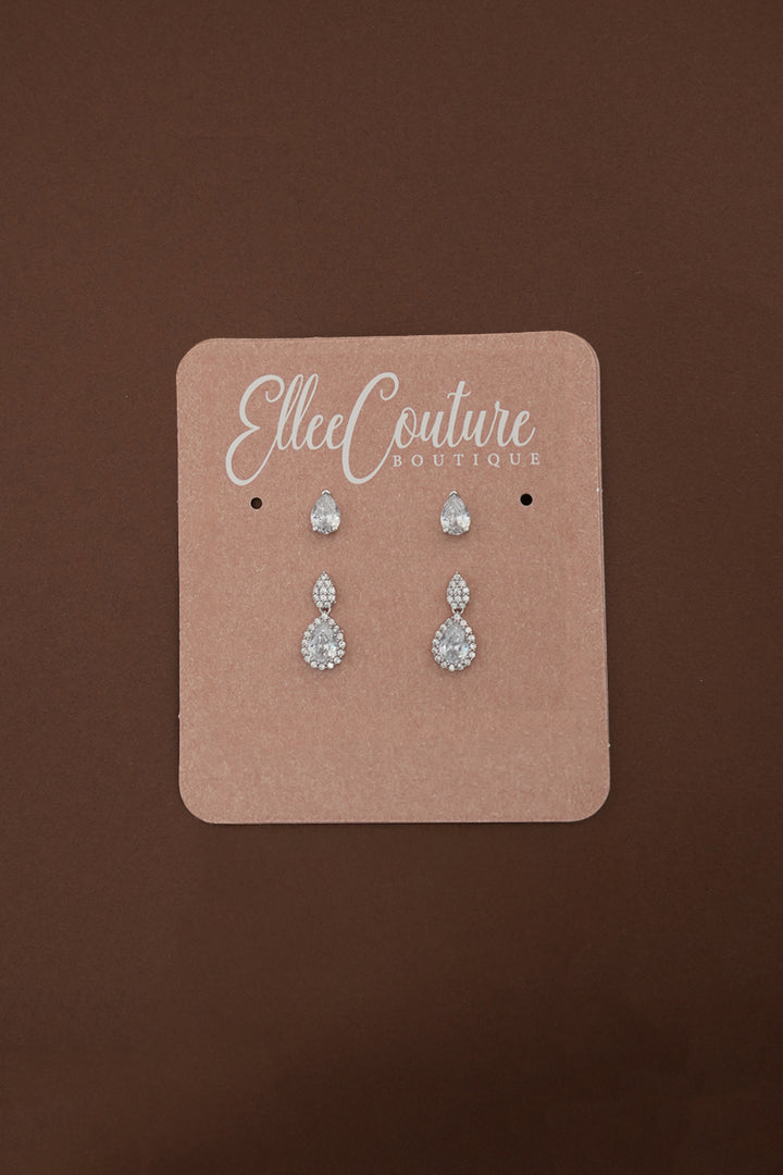 Bundle "RUBY" - 2 Earrings