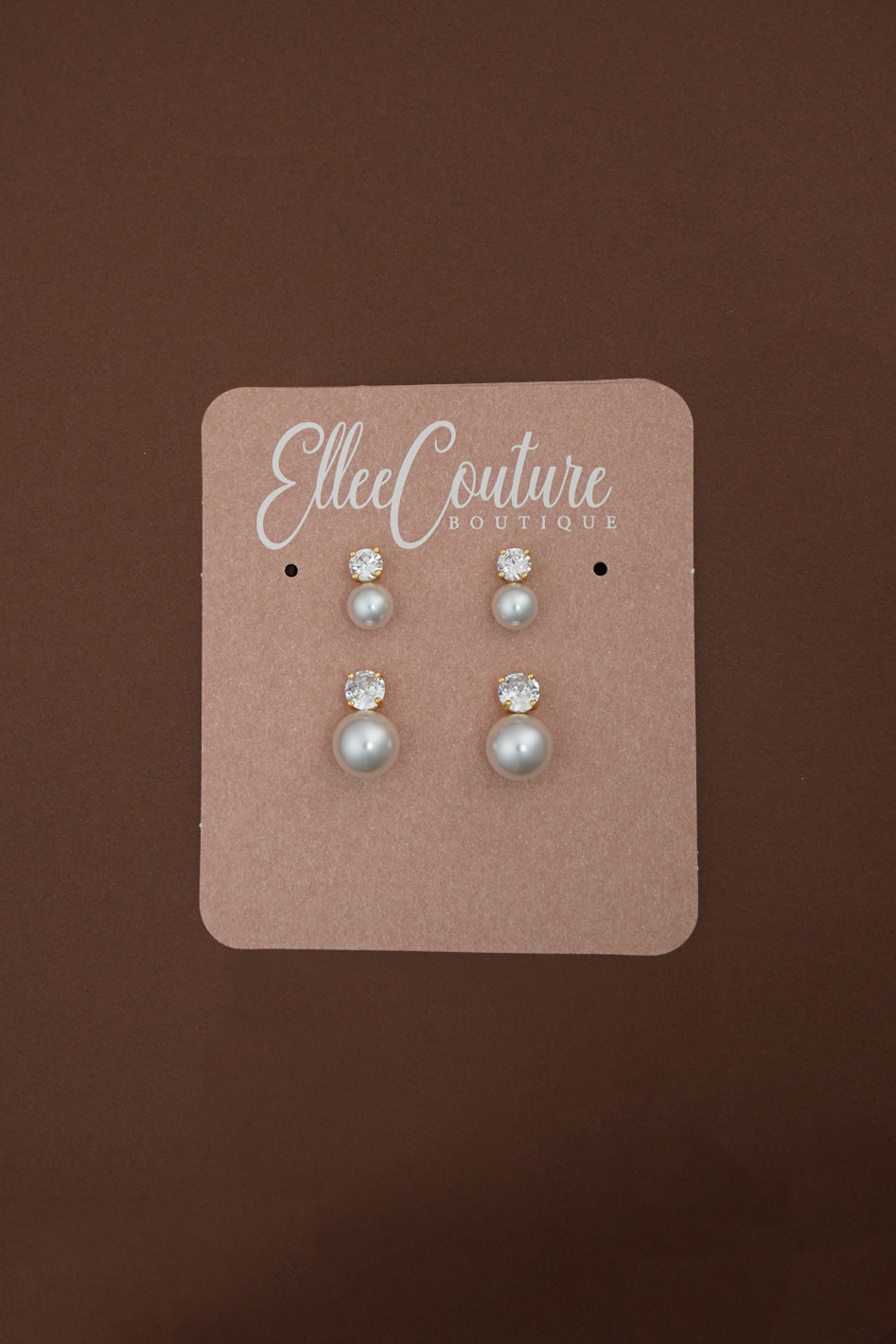 Bundle "CINNAMON" - 2 Earrings