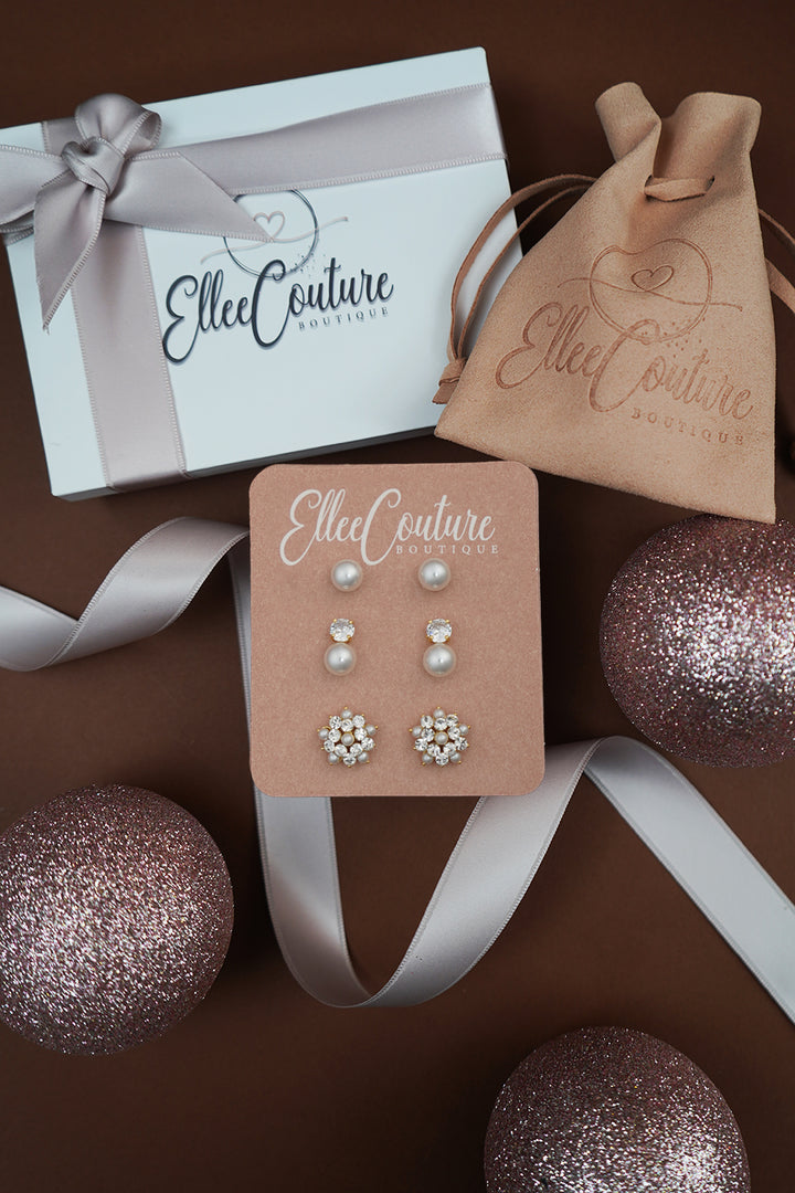 Bundle "RIBBON" - 3 Earrings