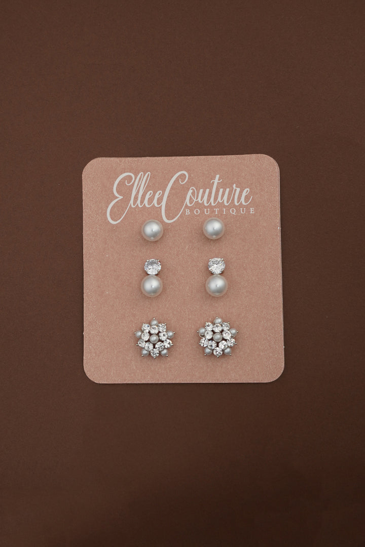 Bundle "RIBBON" - 3 Earrings