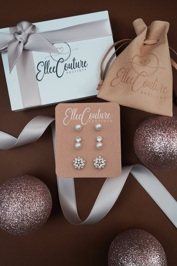 Bundle "RIBBON" - 3 Earrings