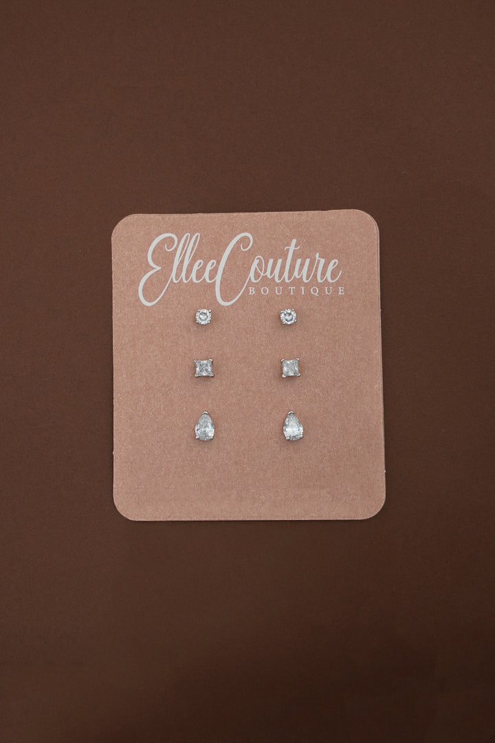 Bundle "PEPPERMINT" - 3 Earrings