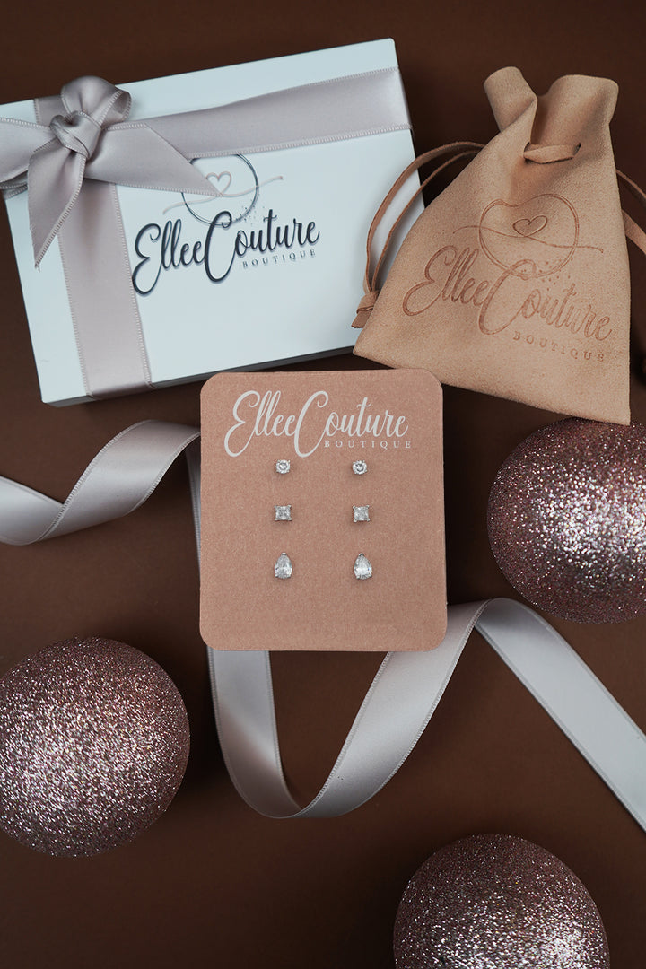 Bundle "PEPPERMINT" - 3 Earrings