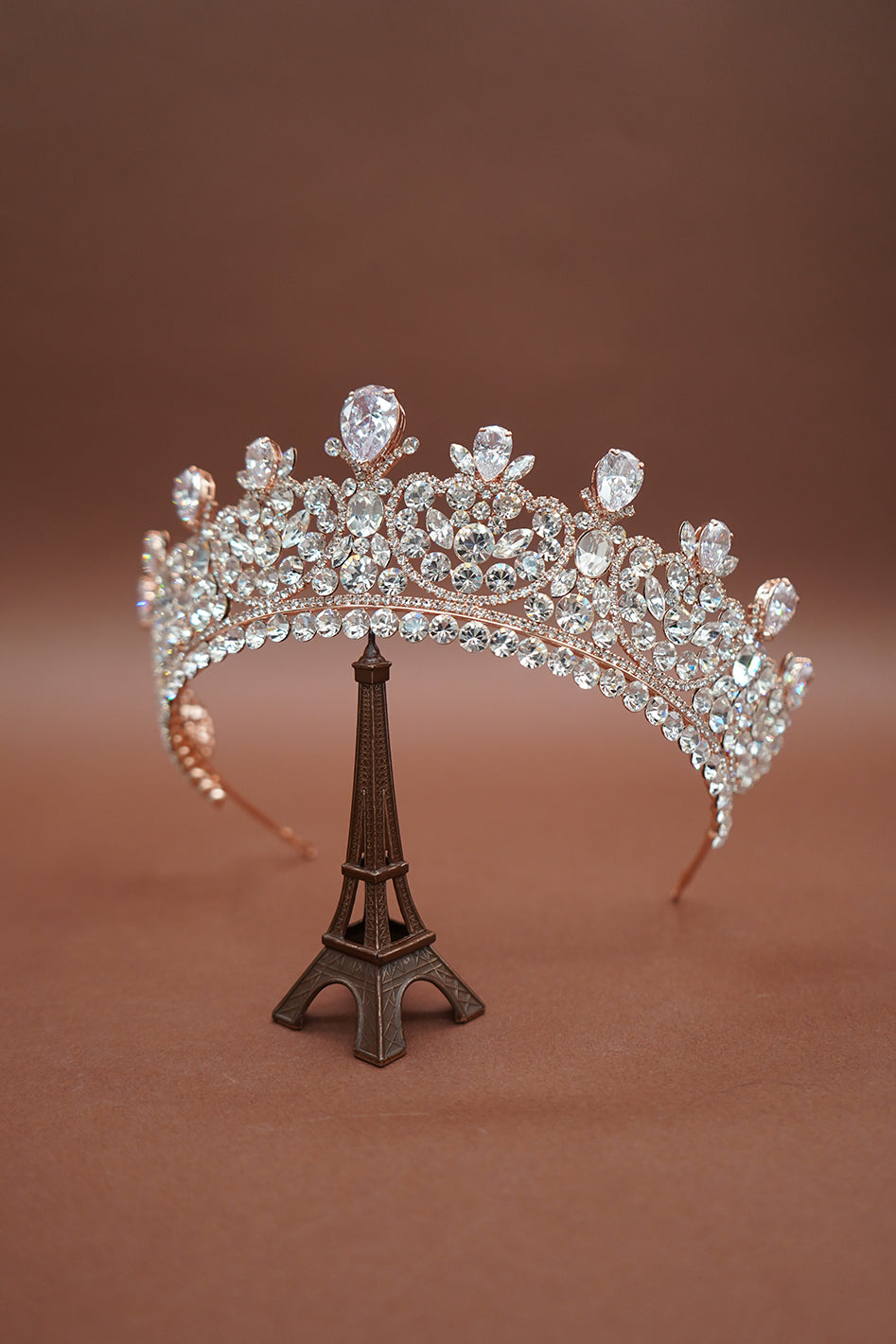 CARINA-Pearls Swarovski Crown