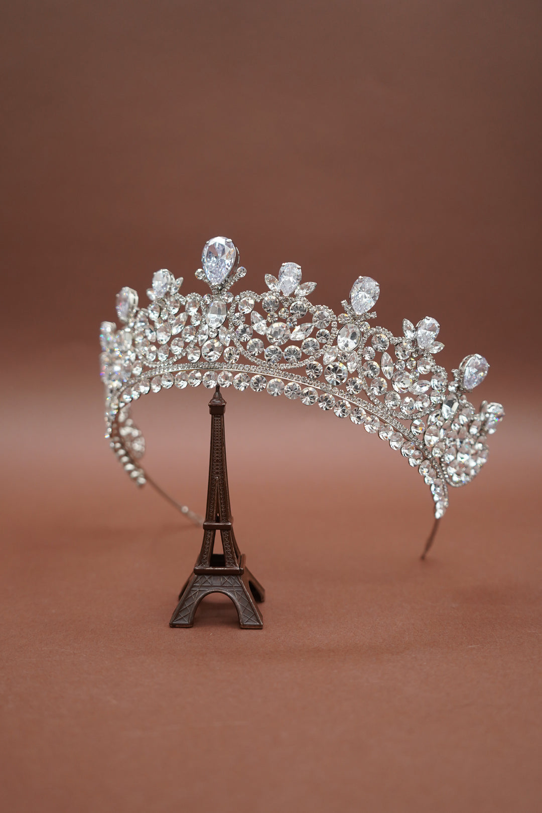 CARINA-Pearls Swarovski Crown