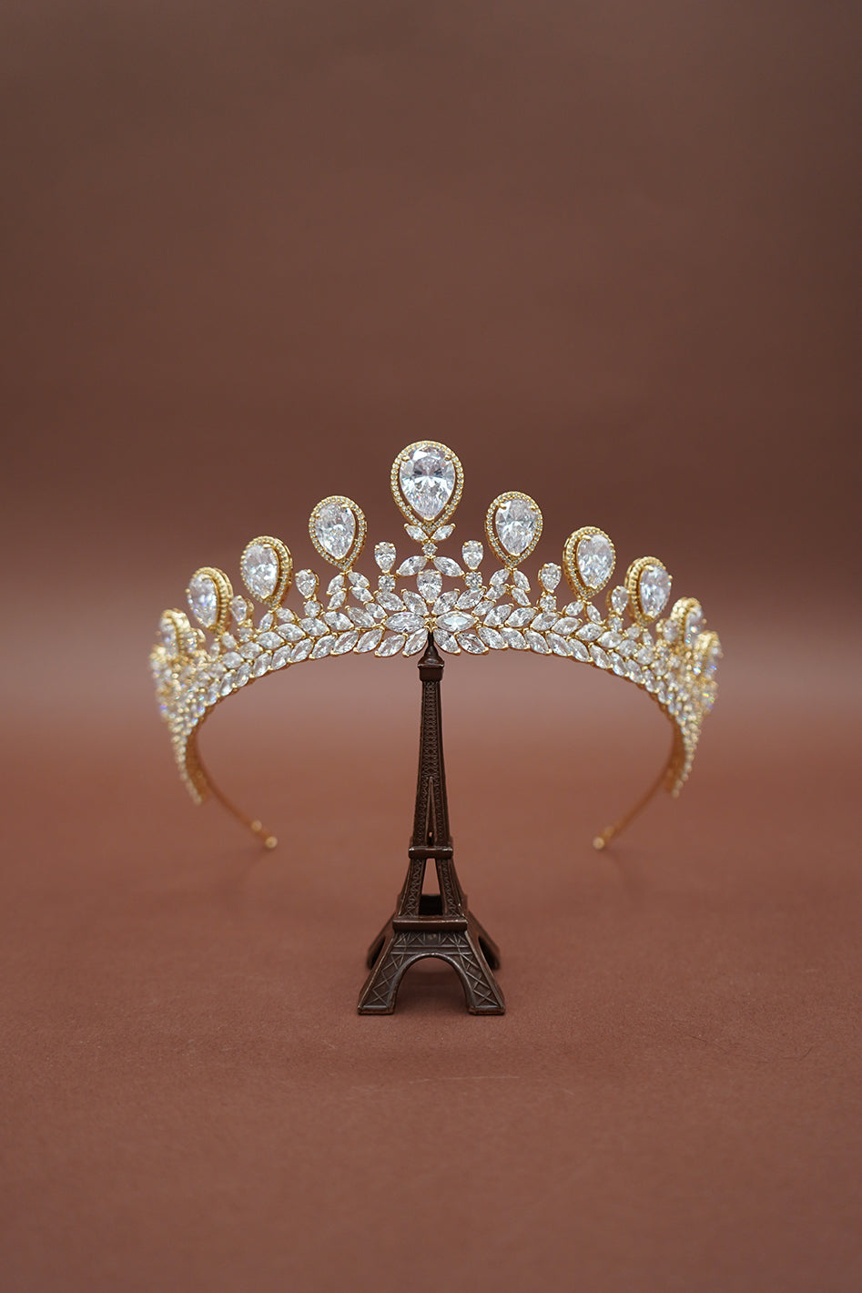 CHARLOTTE Simulated Diamond Tiara