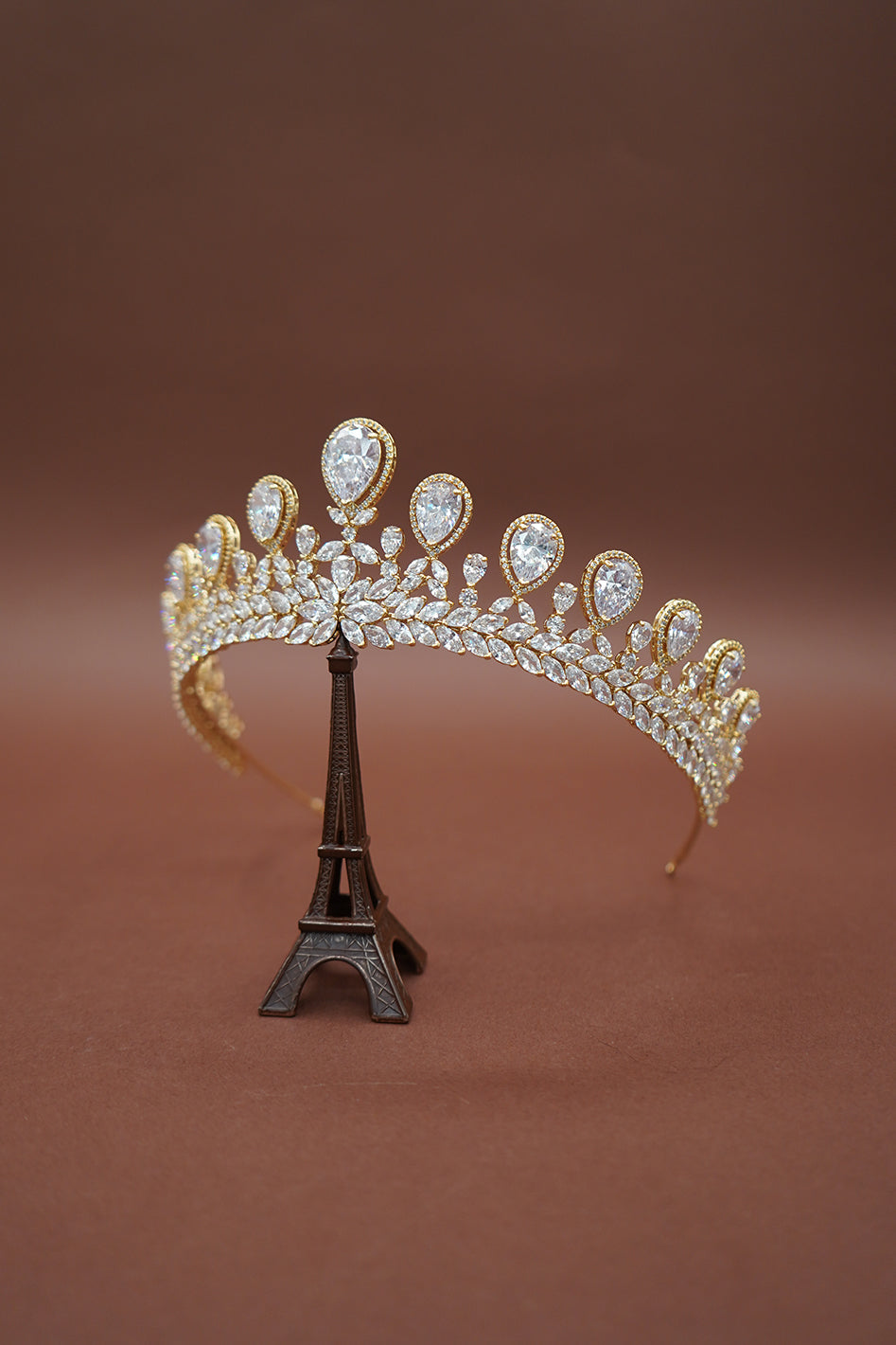CHARLOTTE Simulated Diamond Tiara