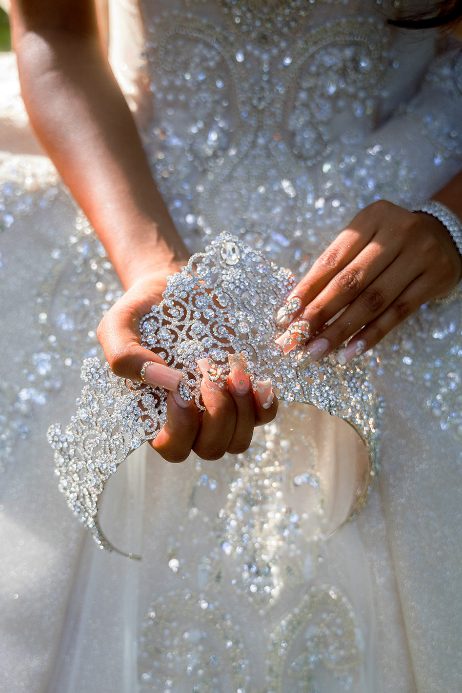 QUEEN SOPHIA Swarovski Quinceanera Crown
