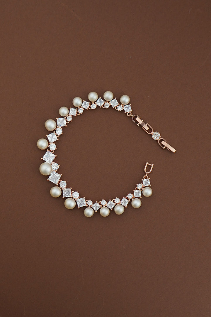 DARA Jewelry Set with Necklace, Bracelet, Drop Earrings and Ring - Sample Sale