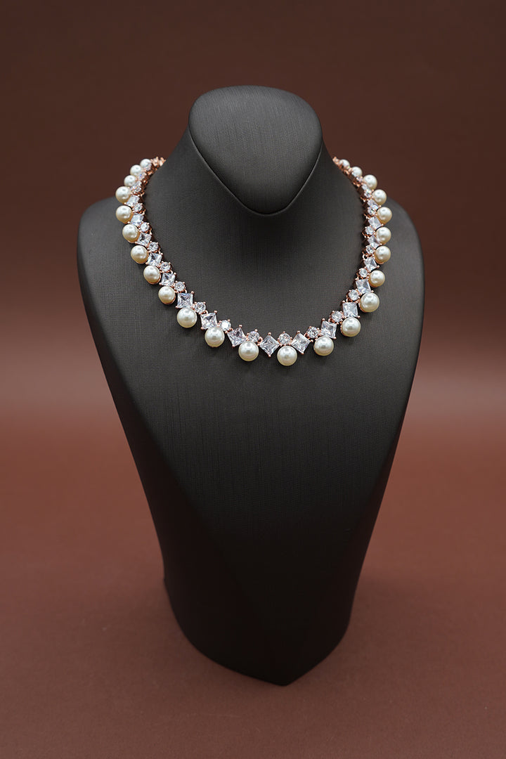 DARA Simulated Diamond Necklace - Sample Sale