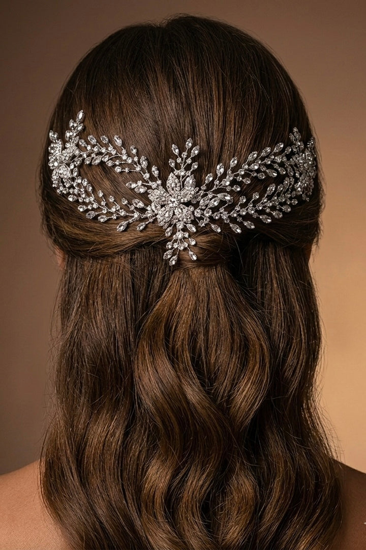 LEI-PEARLS Luxurious Swarovski Headpiece