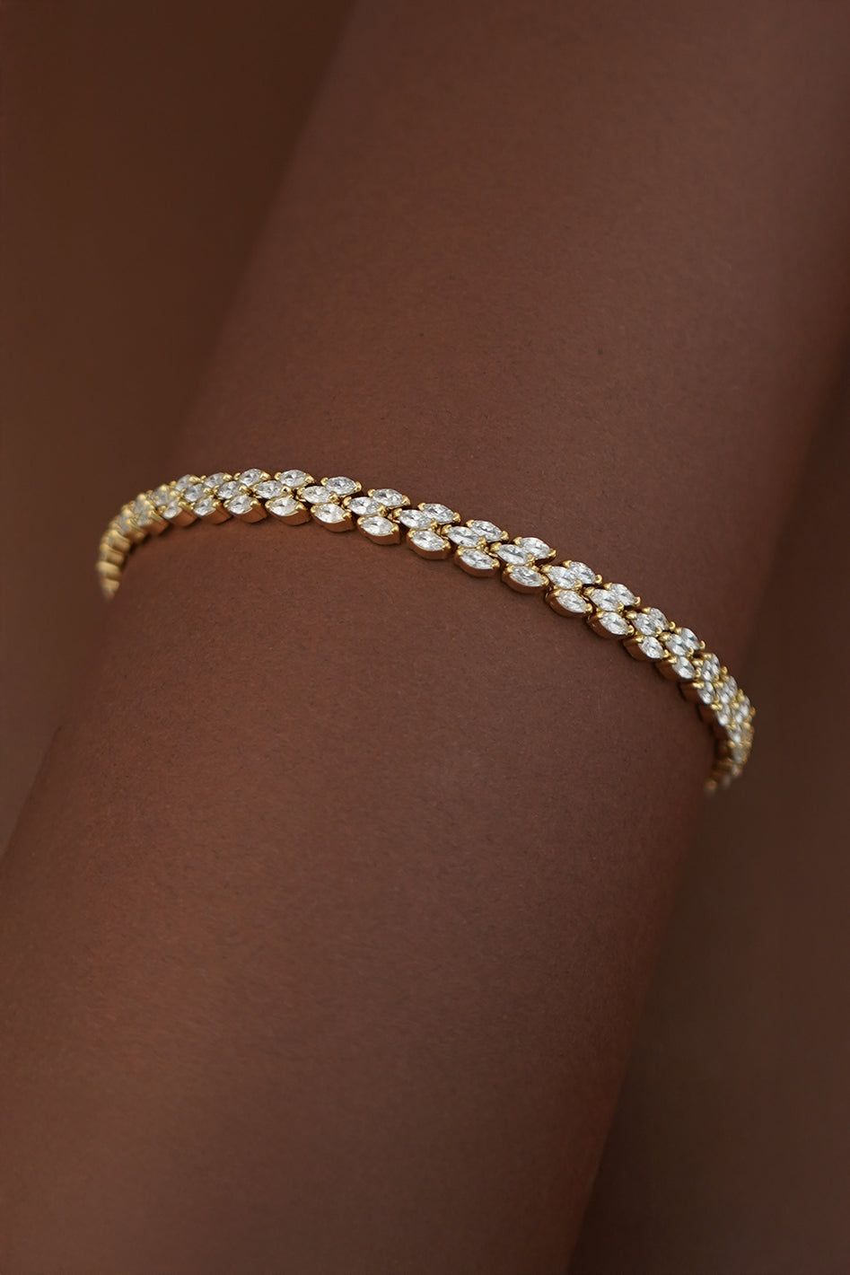 GLISTEN Simulated Diamond Bracelet