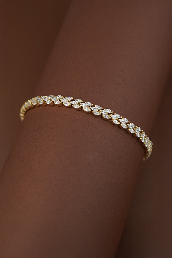 GLISTEN Simulated Diamond Bracelet