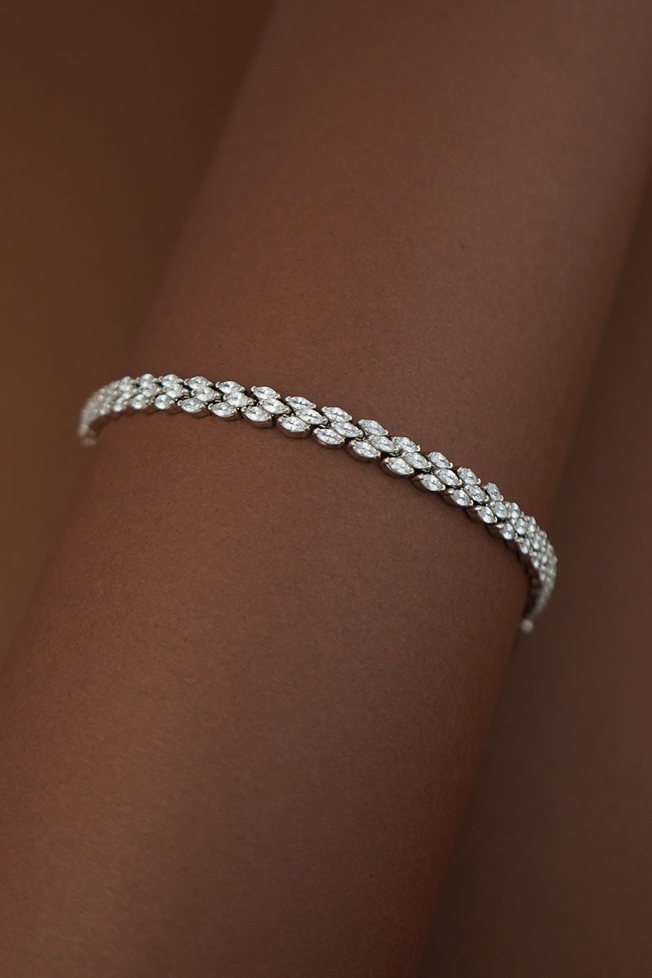GLISTEN Simulated Diamond Bracelet