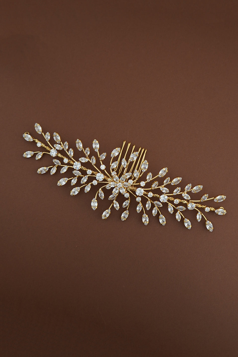 Buy GLORIA Simulated Diamond Hair Comb - Sample Sale Online | Ellee ...