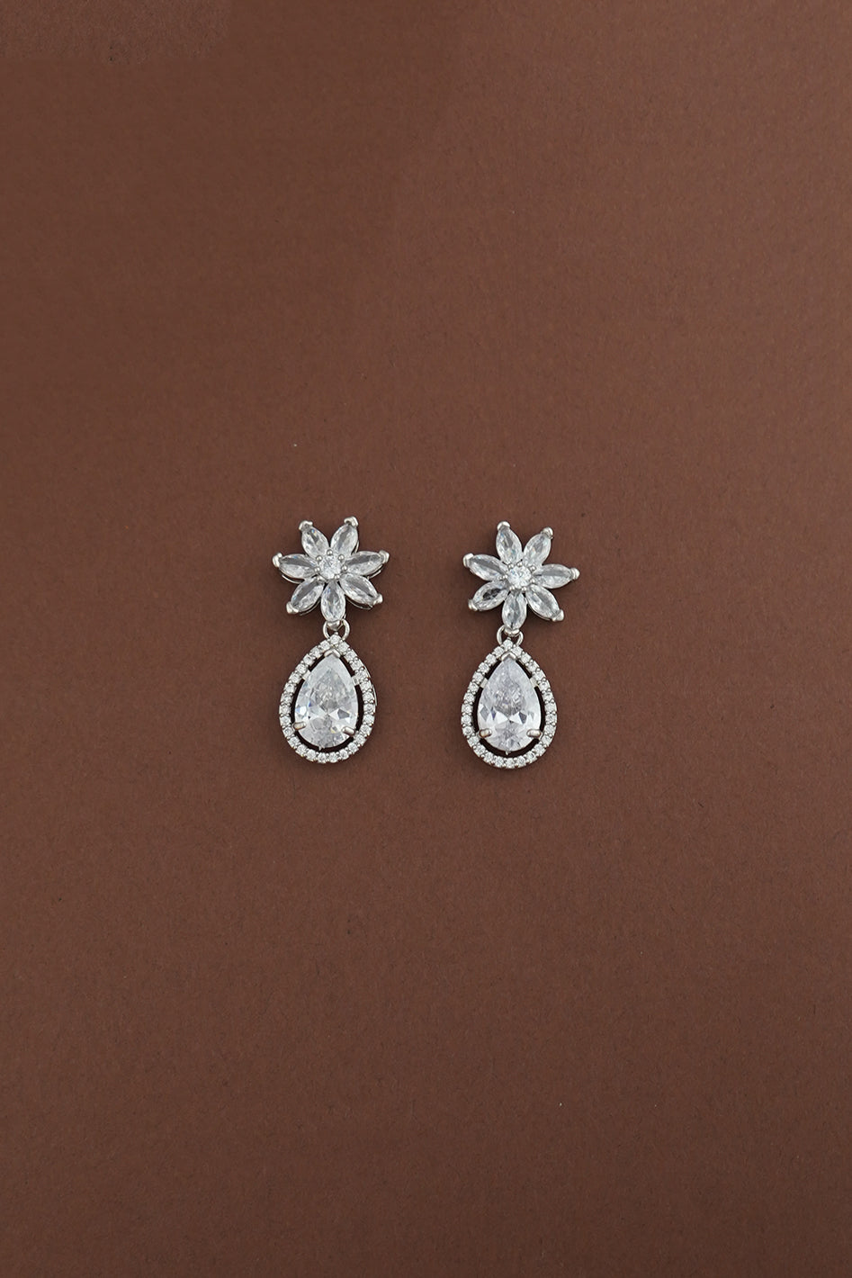 HARMONY Simulated Diamond Earrings - Sample Sale