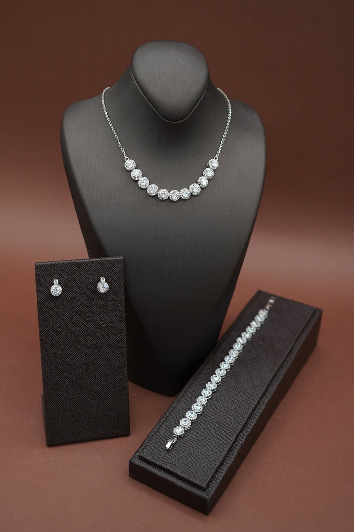 HIFA Simulated Diamond Jewelry Set - Sample Sale