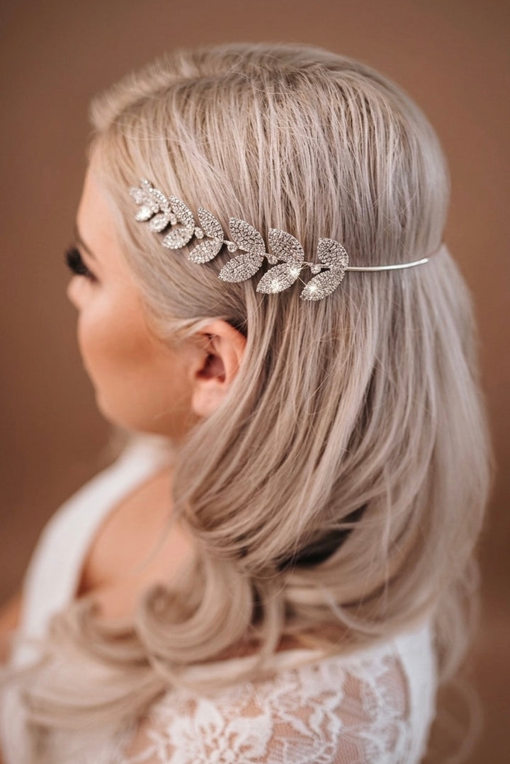 SHACHI Greek Crystal Headpiece (Made To Order)