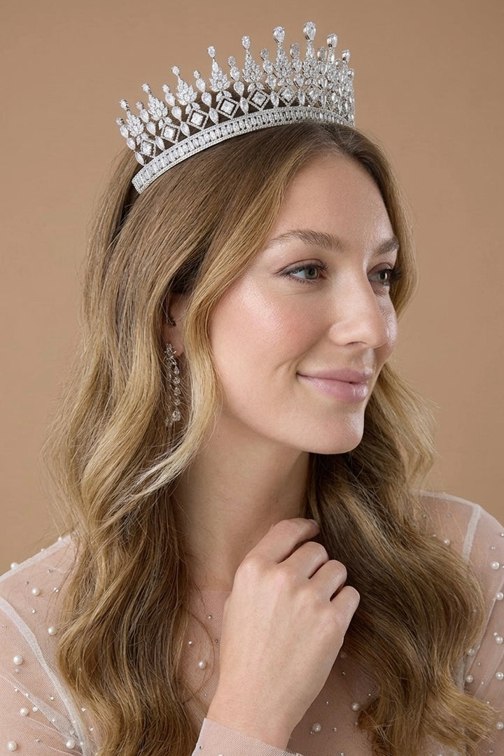 CATHERINE Simulated Diamond Crown