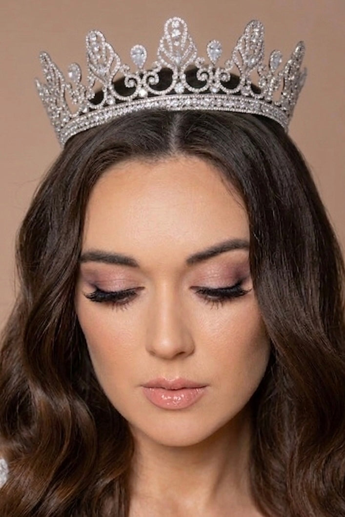 GUSTELLA Crystal Full Crown