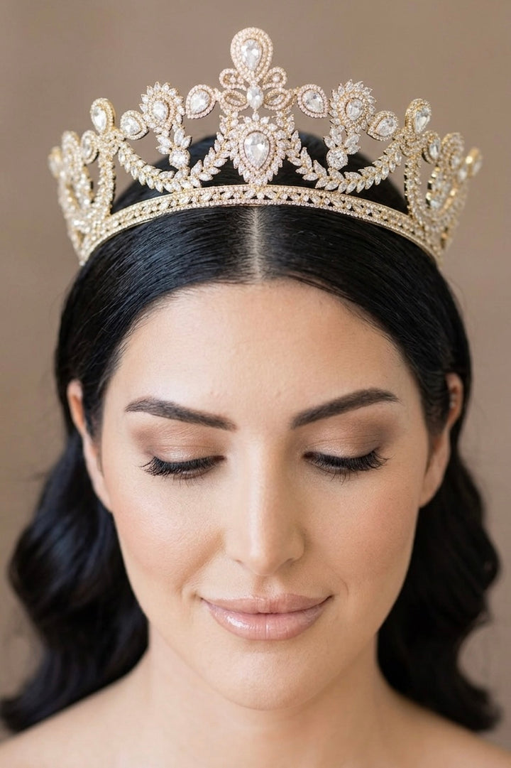 ROYAL ZORAIDA Simulated Diamond Crown