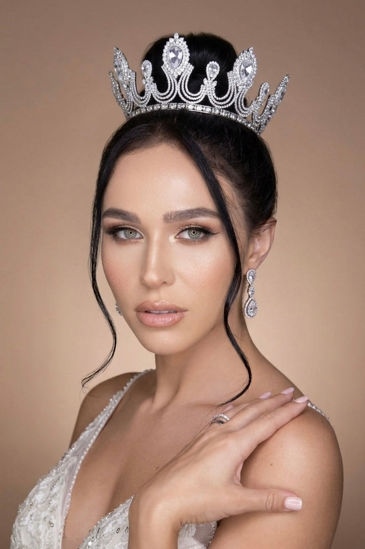 MADDEN LUXE Crystal Full Crown (Made To Order)