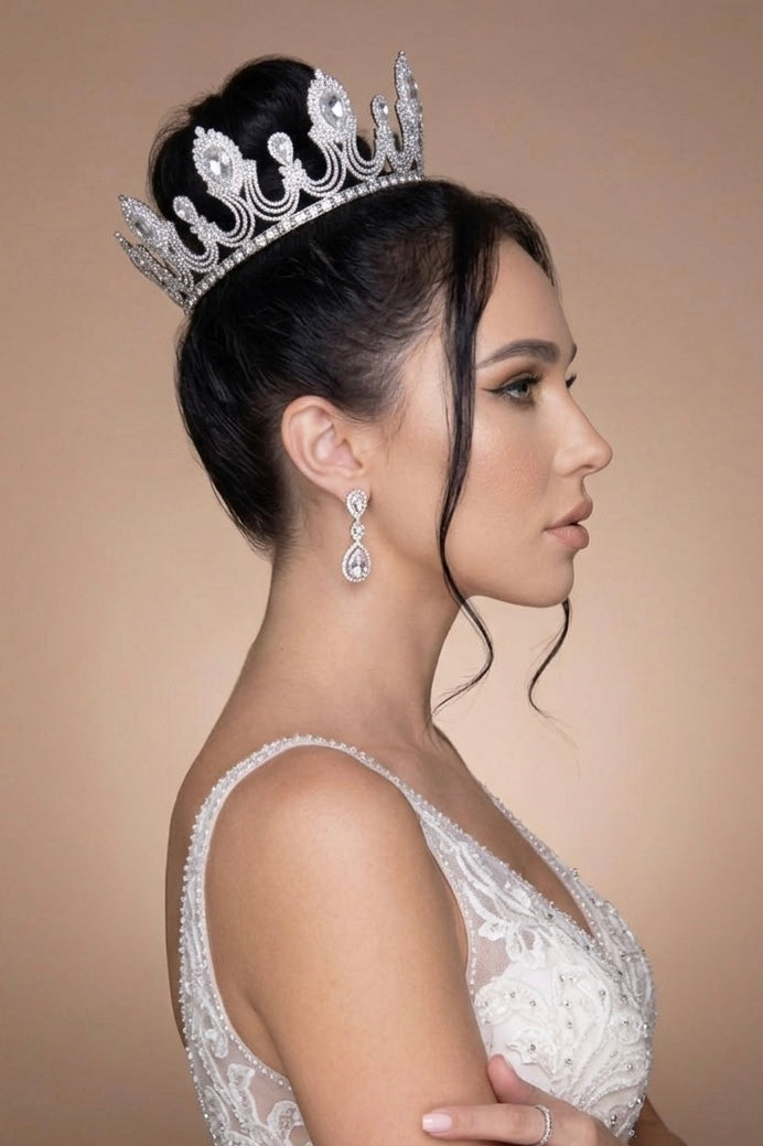 MADDEN LUXE Crystal Full Crown (Made To Order)