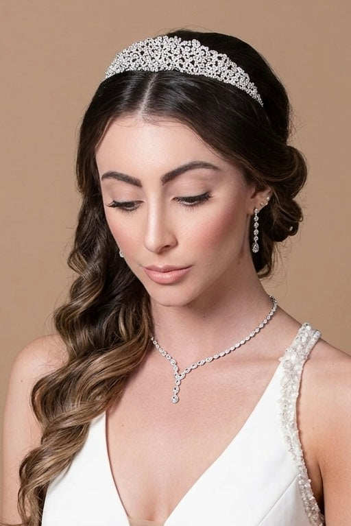 CASSIA Crystal Bridal Headband