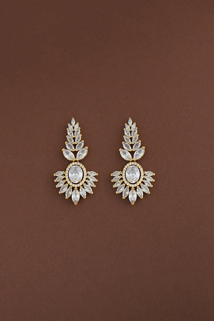 IRIS Earrings, Glam Swarovski Earrings - Final Sale