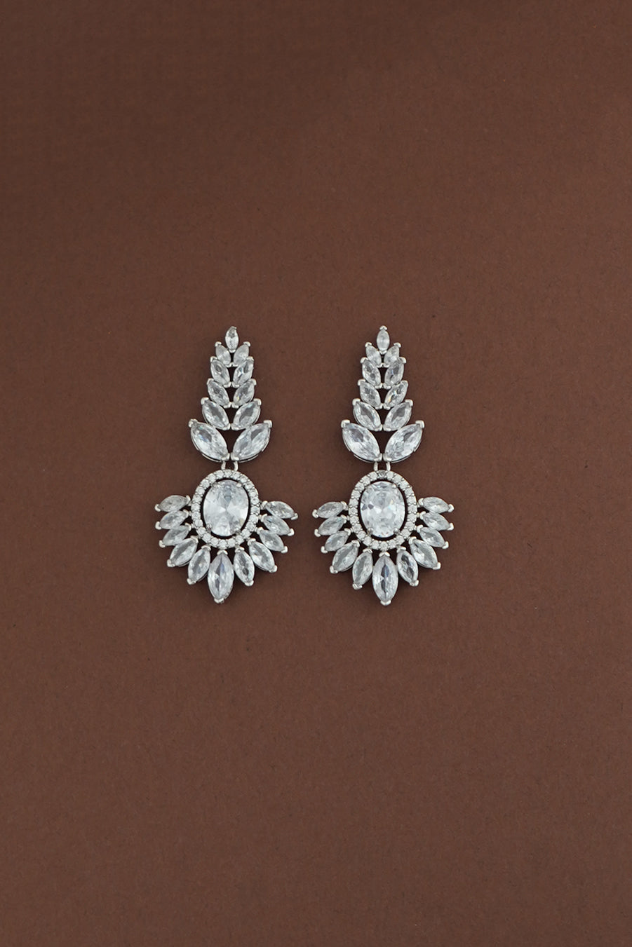 IRIS Earrings, Glam Swarovski Earrings - Final Sale