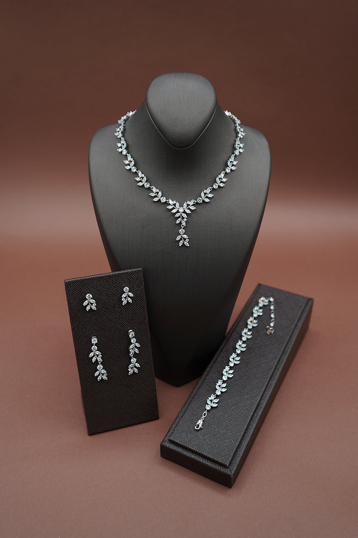 LILY Simulated Diamond Jewelry Set