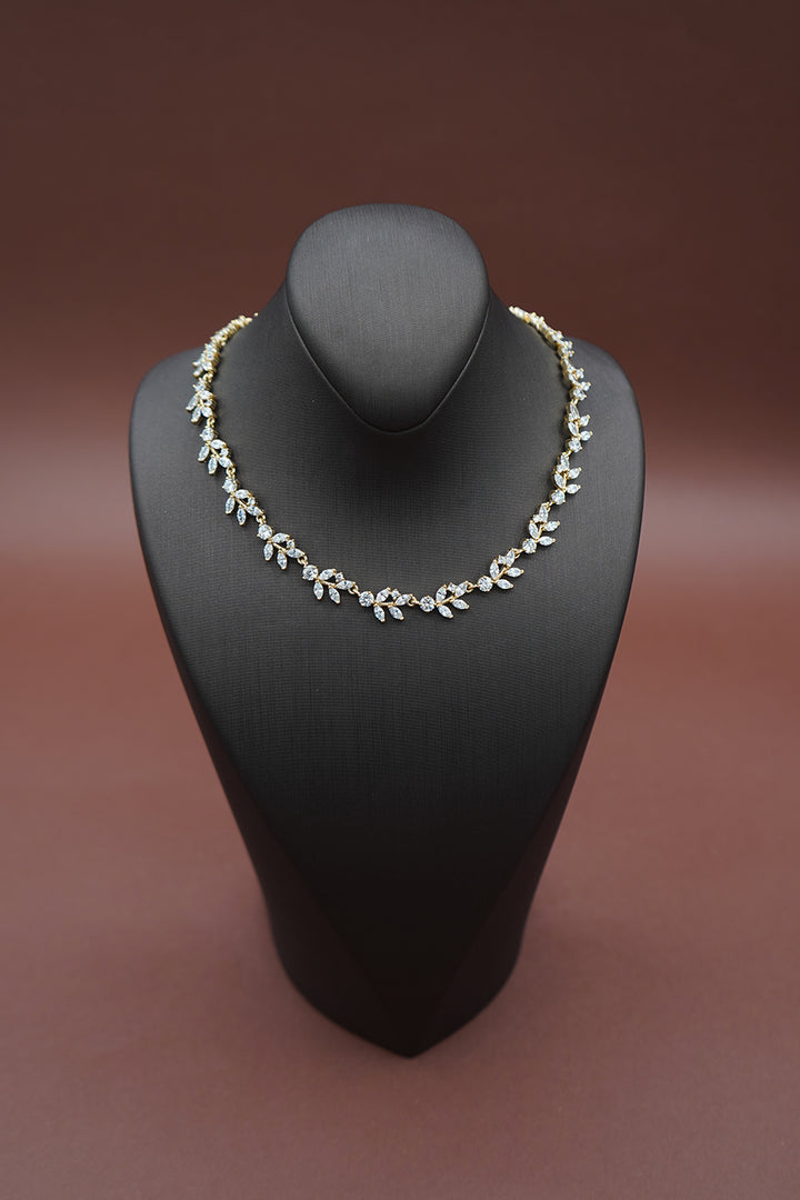 LEEN Simulated Diamond Necklace