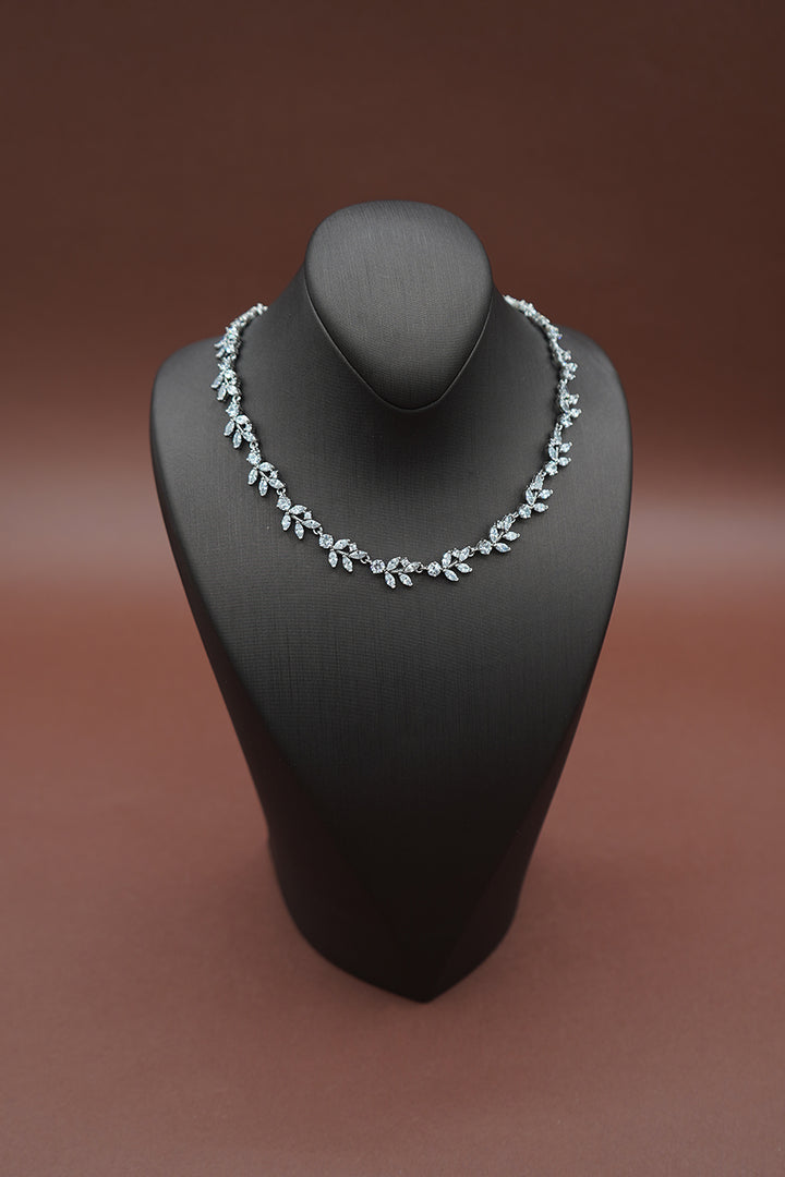 LEEN Simulated Diamond Necklace