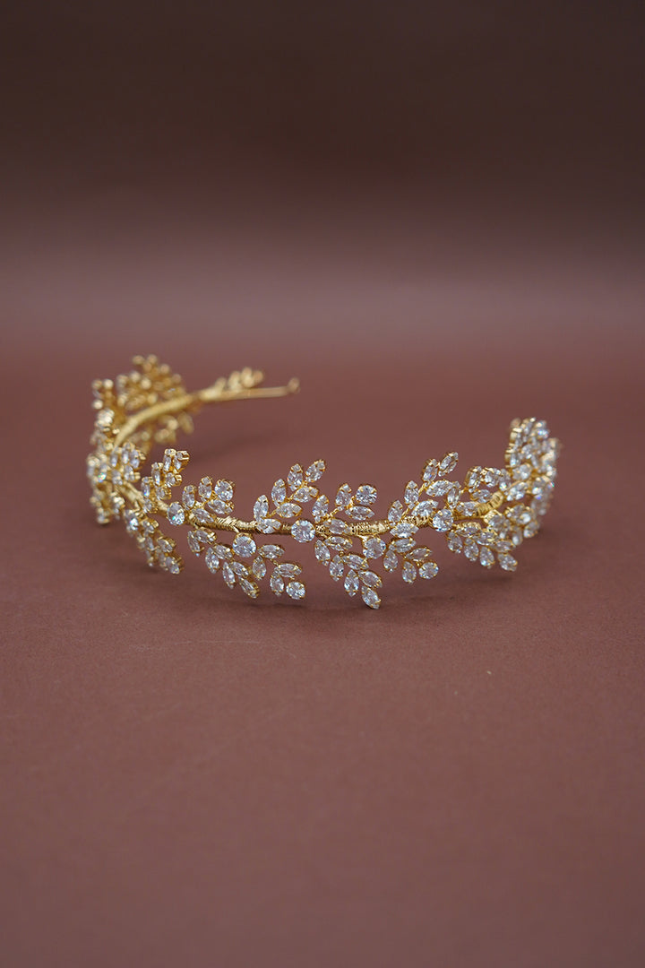LILJA Simulated Diamond Headband - Sample Sale
