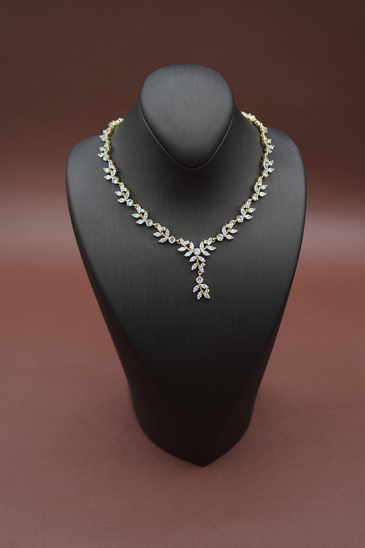 LILY Simulated Diamond Necklace