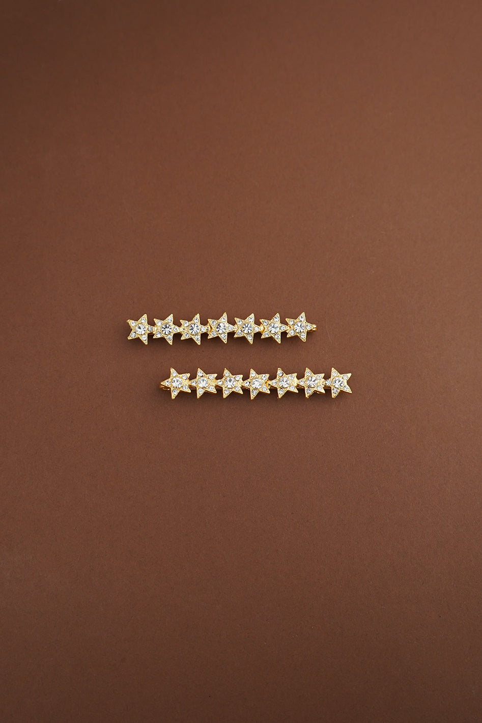 PETUNIA Crystal Hair Pins, Sold in Pairs