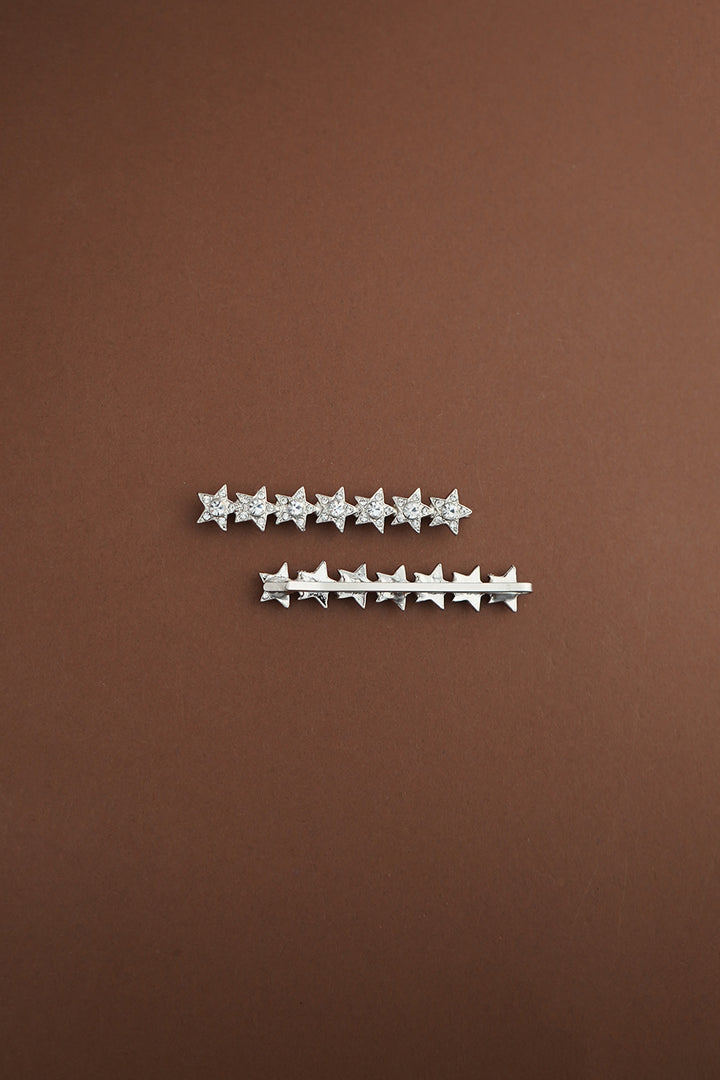 PETUNIA Crystal Hair Pins, Sold in Pairs