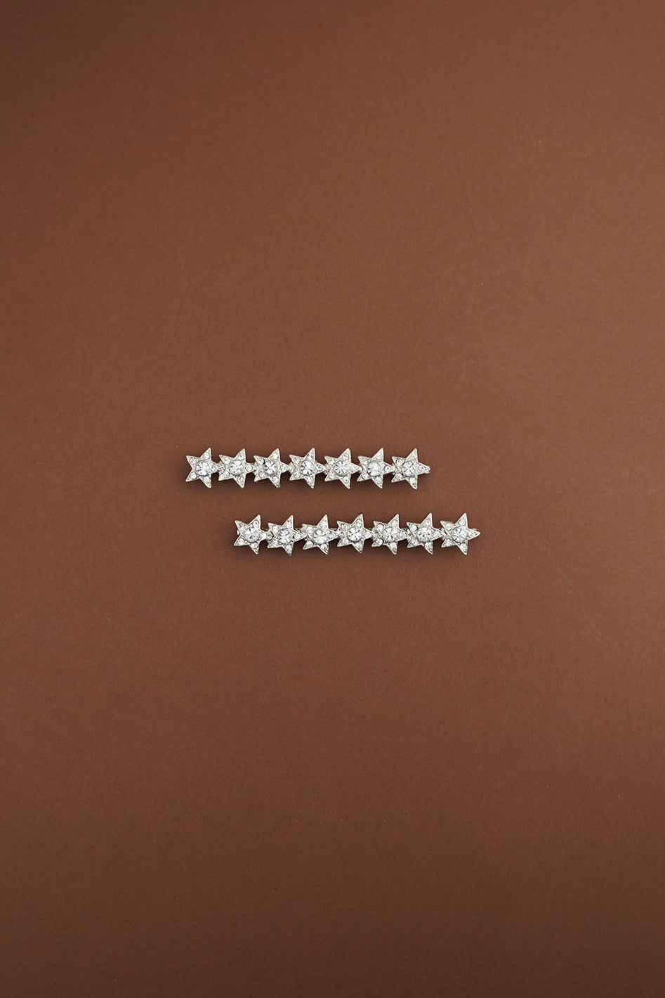 PETUNIA Crystal Hair Pins, Sold in Pairs