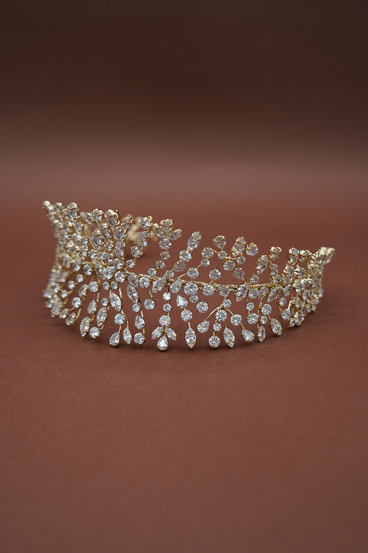 PRINCESA Simulated Diamond Headband - SAMPLE SALE