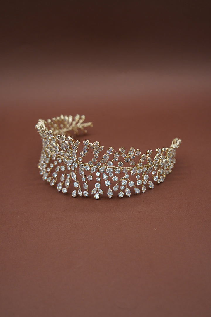 PRINCESA Simulated Diamond Headband - SAMPLE SALE