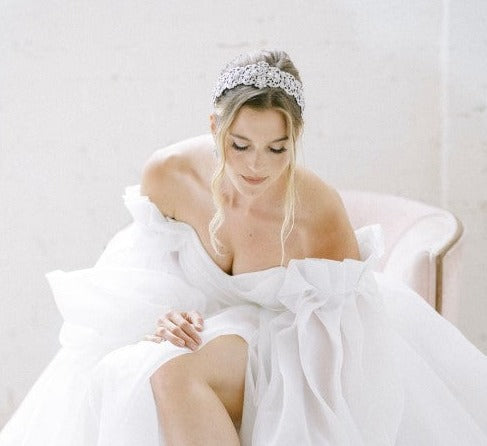 ADDILYN Swarovski Angelic Most Luxurious Bridal Headpiece