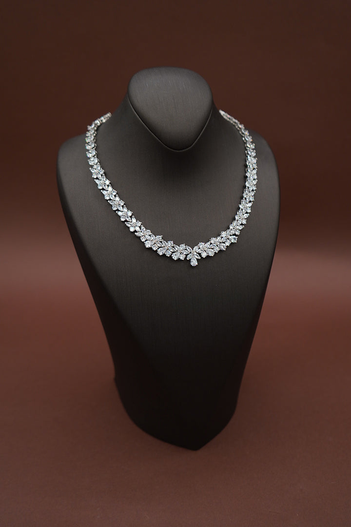 SKYLAR Simulated Diamond Necklace - Sample Sale