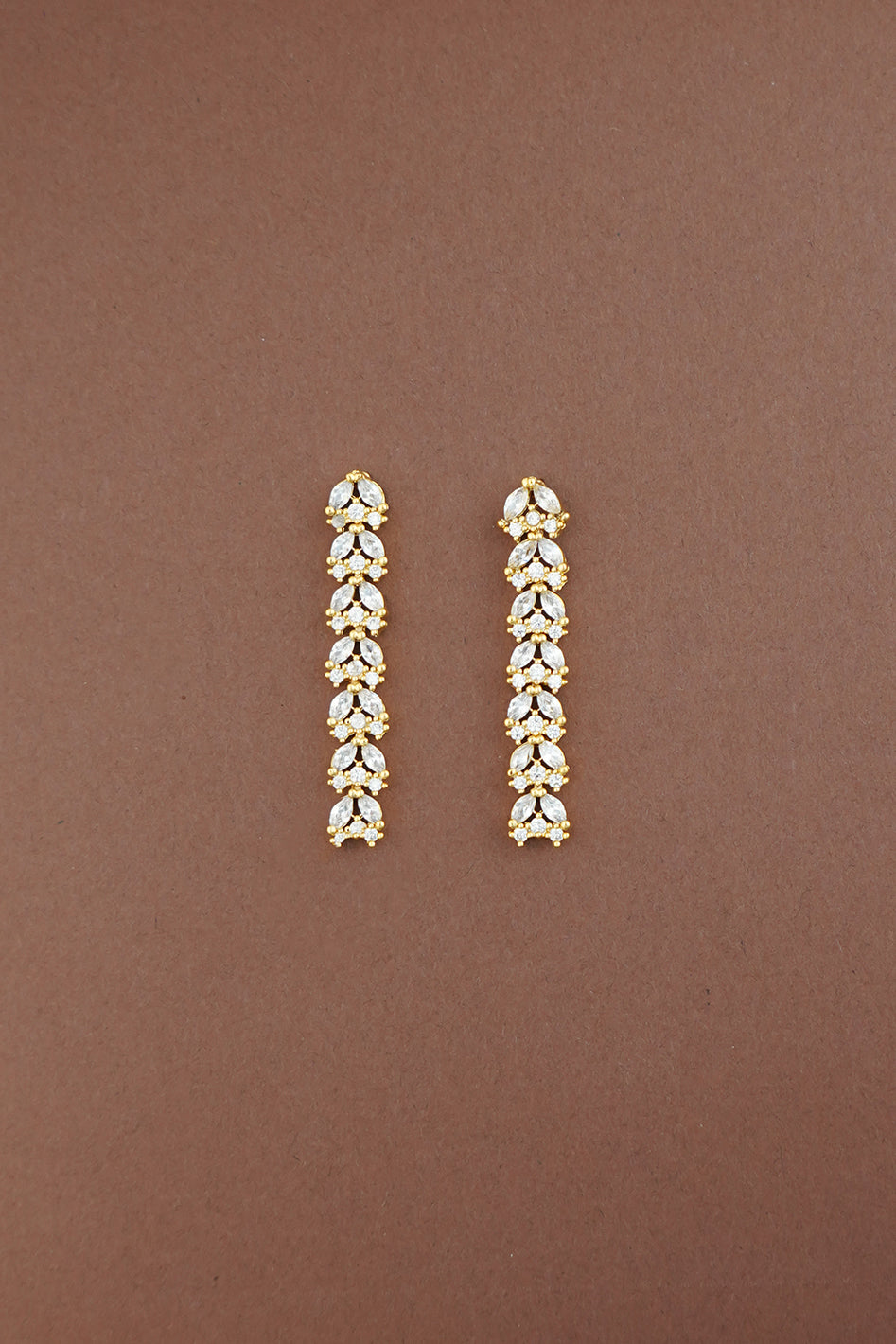 SOL Simulated Diamond Earrings - Sample Sale