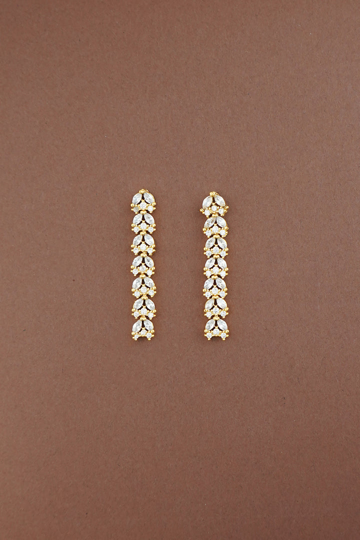 SOL Simulated Diamond Earrings - Sample Sale