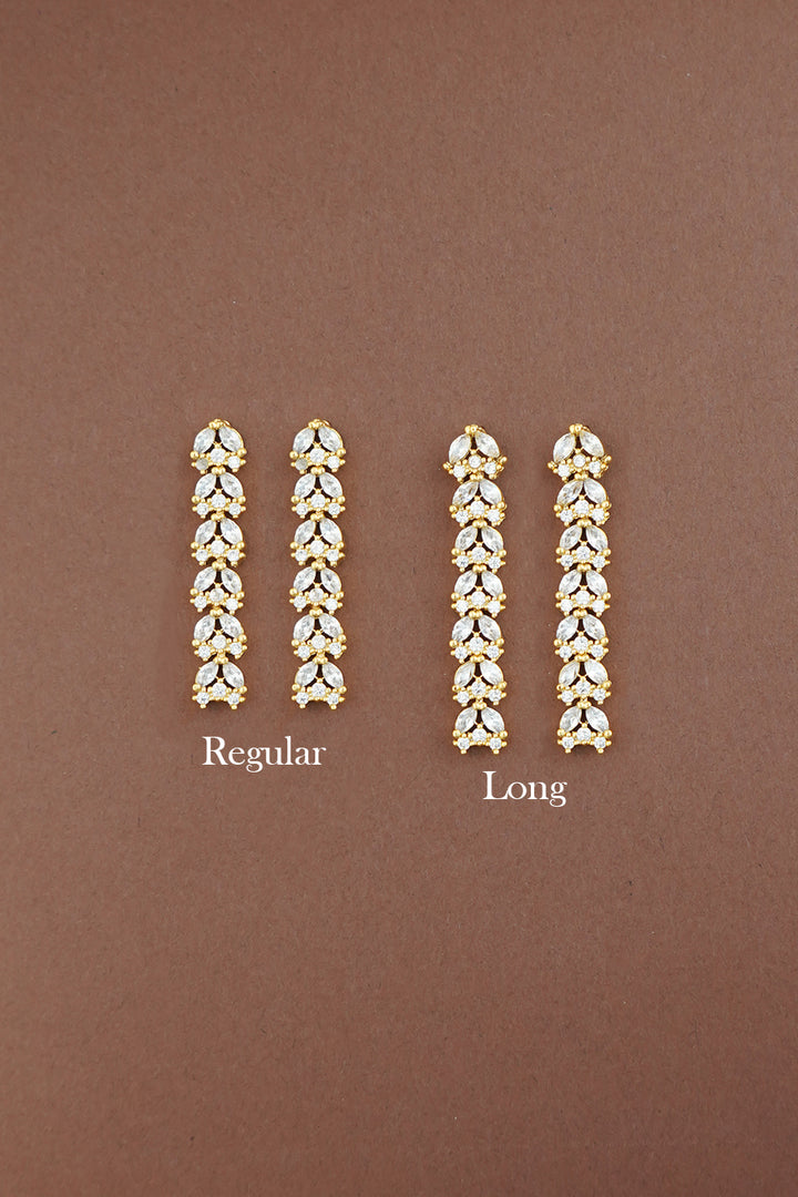 SOL Simulated Diamond Earrings - Sample Sale