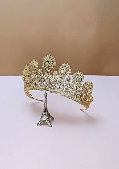 ROYAL ODETTE Luxurious Bridal Crown - SAMPLE SALE